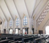 Thi công nhanh chóng, lắp đặt an toàn trần nhôm nhà thờ tại Lai Châu
