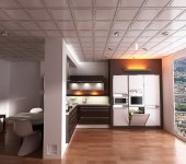 Sự khác biệt giữa trần nhôm thông thường và trần nhôm 3D
