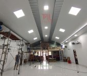 Thi công trần nhôm cho nhà thờ Tin Lành Củ Chi