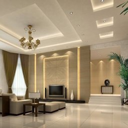 10+ mẫu trần nhôm phòng khách đẹp nhất