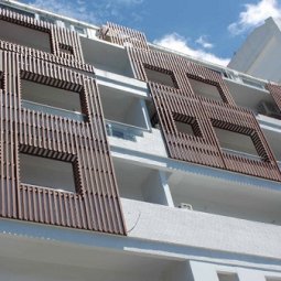 Thiết kế, lắp đặt lam chắn nắng cho chung cư nhanh chóng – tiết kiệm