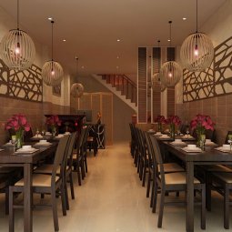 Thiết kế và lắp đặt trần nhôm cho nhà hàng tiệc cưới cực kỳ ấn tượng