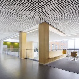 Thi công trần nhôm cho công ty hiện đại chất lượng