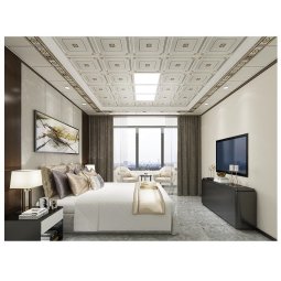 Thiết kế trần nhôm cho khách sạn ấn tượng - chuyên nghiệp