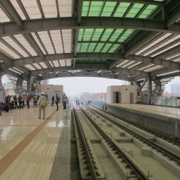 Thiết kế trần nhôm cho nhà ga nhanh chóng, chất lượng
