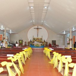 Lắp đặt trần nhôm nhà thờ tại Đắk Nông nhanh chóng