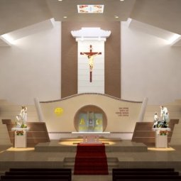 Đơn vị chuyên lắp đặt trần nhôm nhà thờ tại Thái Bình