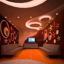 Thiết kế và thi công trần nhôm cho phòng karaoke ấn tượng, độc đáo