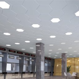 Mẫu trần nhôm lục giác đừng nên bỏ qua trong năm nay
