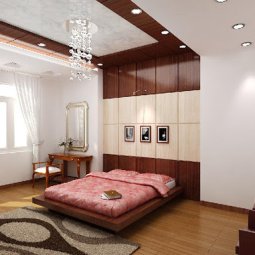 Mẫu trần nhôm cho phòng ngủ