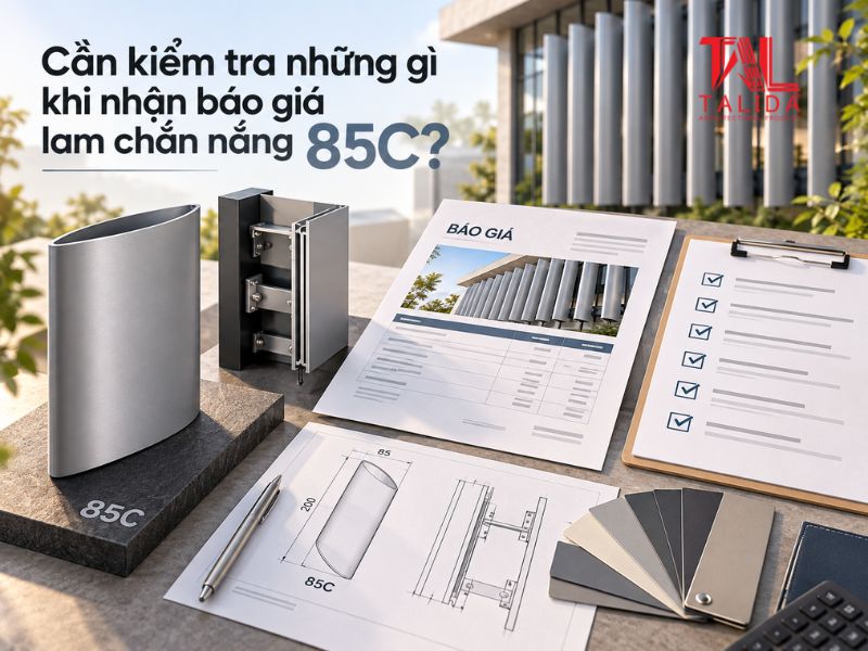 giá lam chắn nắng 85C