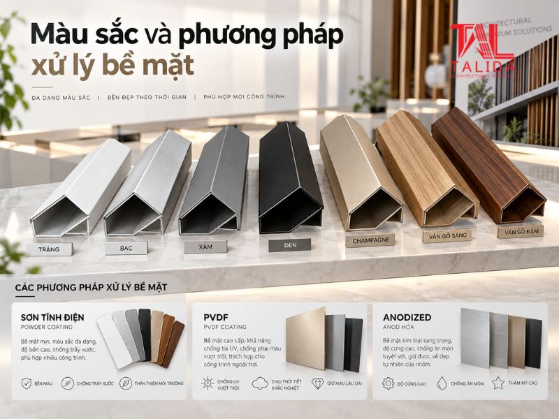 giá lam chắn nắng hình thoi